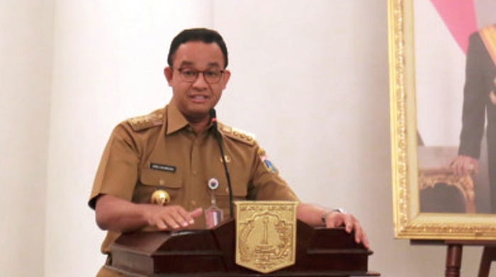 Gubernur DKI Jakarta, Anies Baswedan saat memberikan keterangan pers. (Foto: PMJ News/Pemprov DKI).