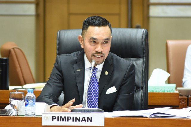 Wakil Ketua Komisi III DPR Ahmad Sahroni. (Foto: DPR)