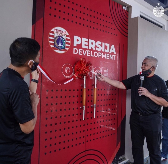 Persija Jakarta juga mendapatkan gedung atau bangunan baru. (Foto: Instagram).