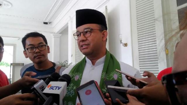 Gubernur DKI Jakarta, anies Baswedan saat memberikan keterangan. (Foto: PMJ News/Dok Pemprov DKI Jakarta).