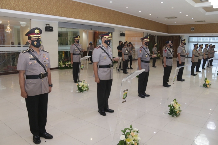 Sertijab di Polda Metro Jaya. (Foto: PMJ News). 