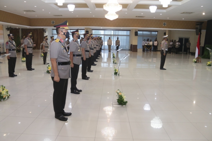 Sertijab di Polda Metro Jaya. (Foto: PMJ News)