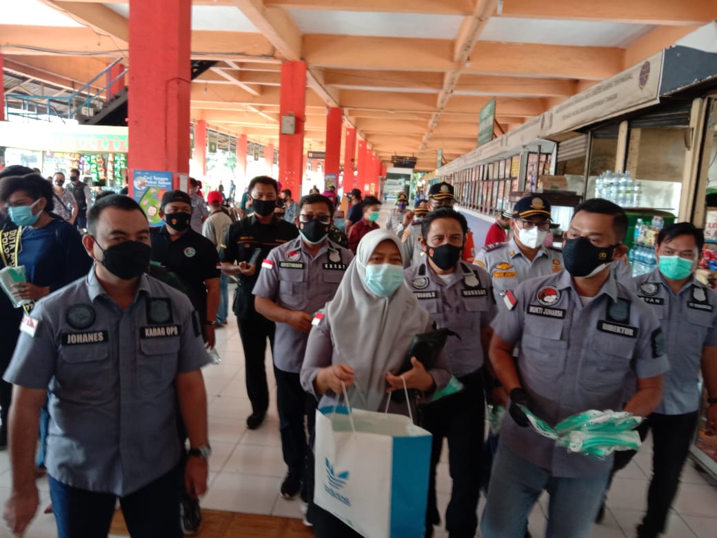 Masker untuk cegah Covid-19. (Foto : PMJ/Fjr). 