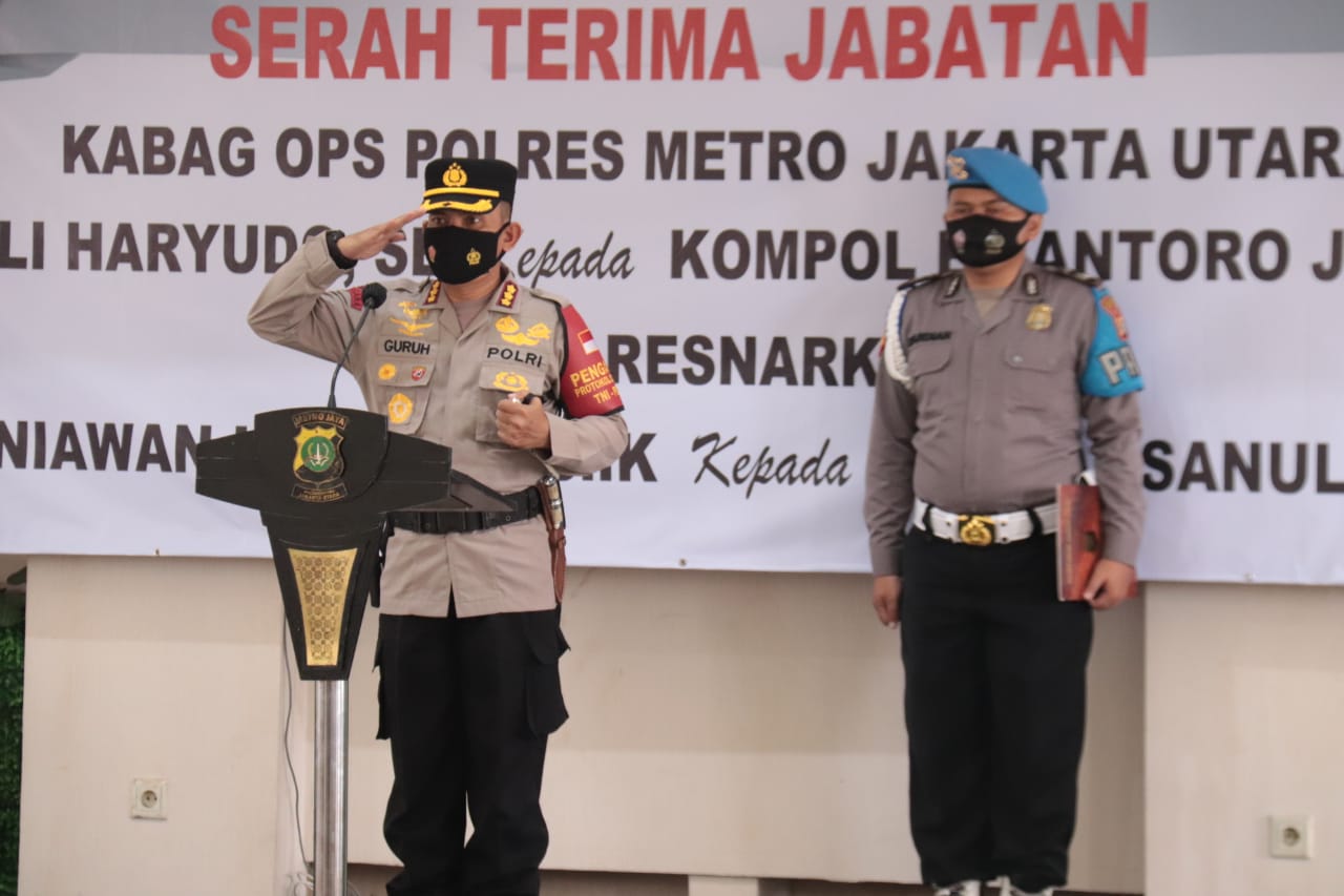 Kapolres Metro Jakarta Utara Kombes Pol Guruh Arif Darmawan,