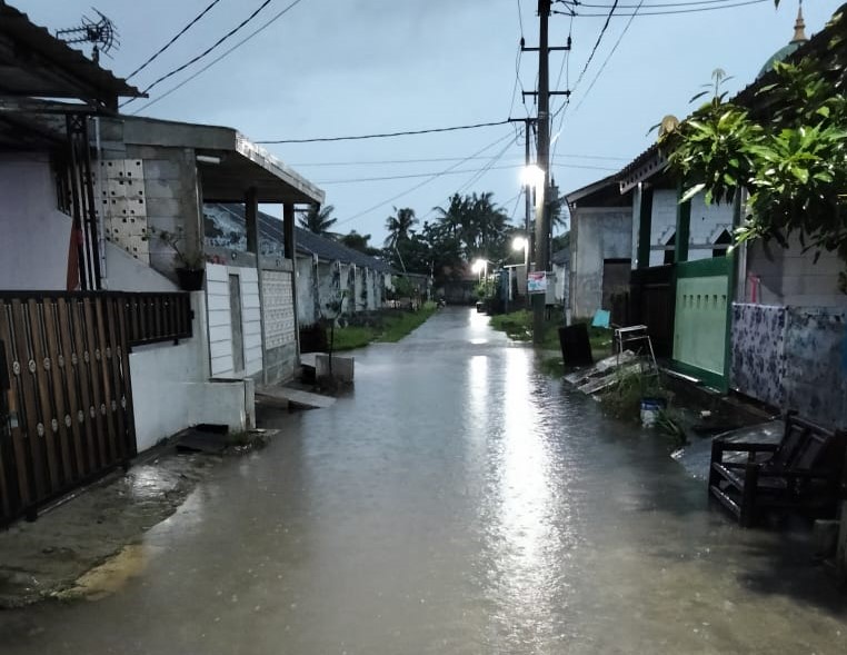 Banjir di wilayah Kabupaten Bekasi. (Foto: PMJ News). 