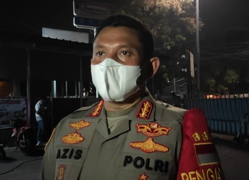 Kapolrestro Jakarta memimpin operasi cipta kondisi di sekitar Pancoran. (Foto: PMJ News/Istimewa).