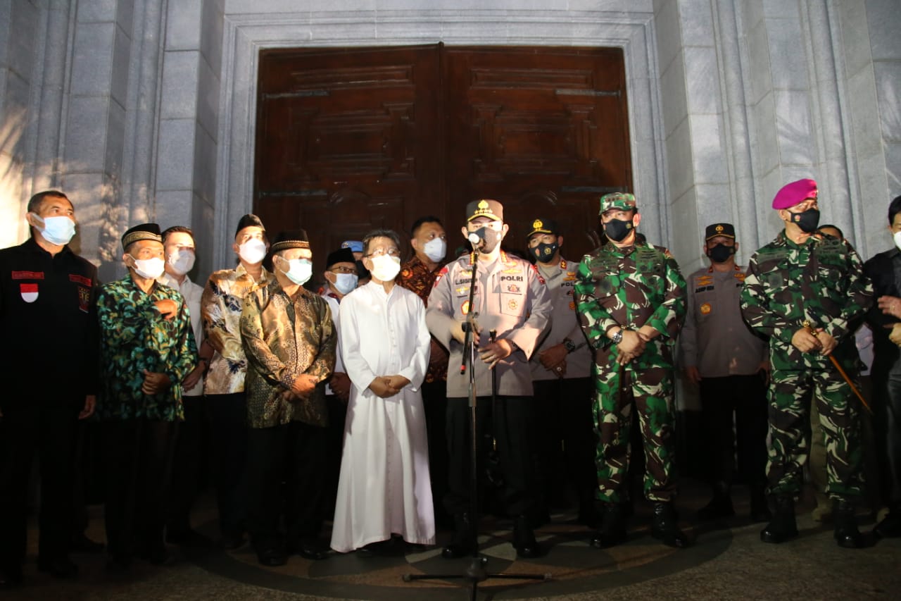 Kunjungan kerja Kapolri Jenderal Pol Listyo Sigit Prabowo di Sulut. (Foto: PMJ News). 