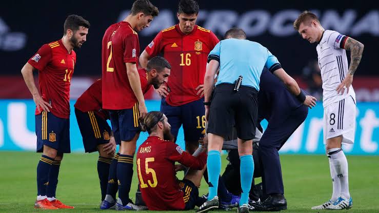 Sergio Ramos mengalami cedera. (Foto: Dok Net). 