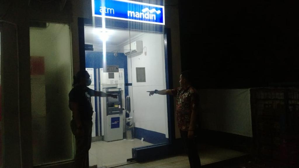 Lokasi ATM yang dibobol. (Foto: PMJ News)