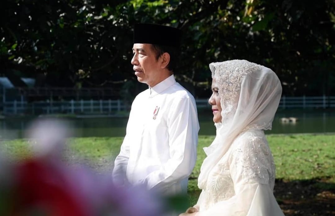 Presiden Jokowi bersama Ibu Negara. (Foto: PMJ News). 