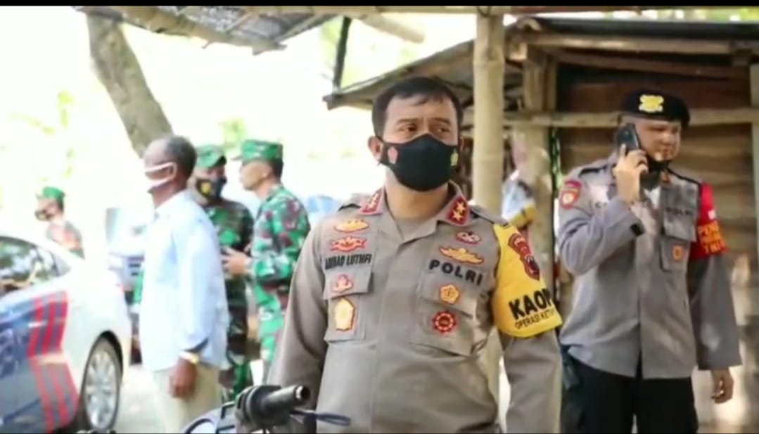 Kapolda Jateng Irjen Pol Ahmad Lutfhi dan jajarannya. (Foto: Instagram Humas Polda Jateng)