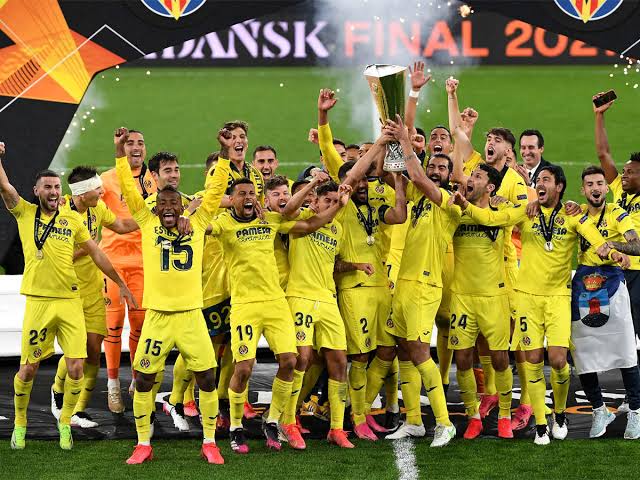 Menaklukkan Setan Merah, Villareal sabet juara Liga Europa. (Foto: Dok Net)