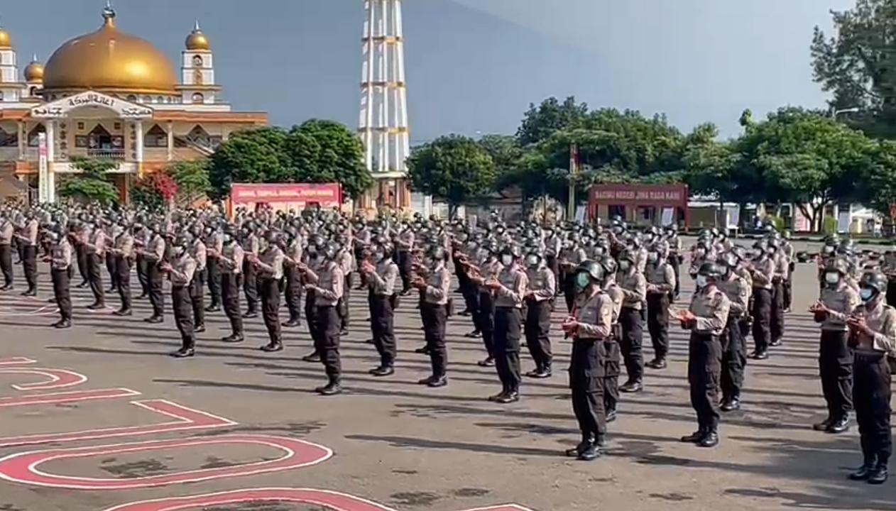 SPN Sukabumi mendapatkan arahan dari Kapolda Metro. (Foto ; Dok PMJ). 