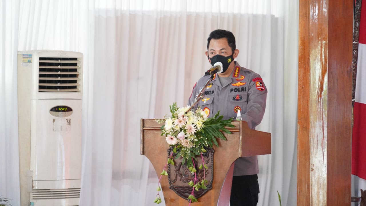 Kapolri Jenderal Listyo Sigit minta PPKM terus diperketat. (Foto : Dok PMJ). 