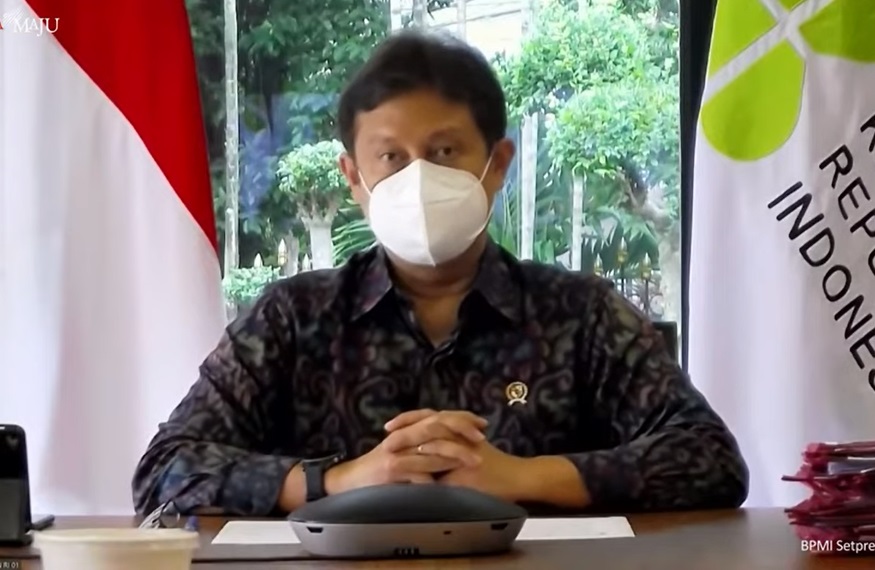 Juru Bicara Vaksinasi dari Bio Farma, Bambang Hariyanto. (Foto: PMJ News/YouTube Setpres).