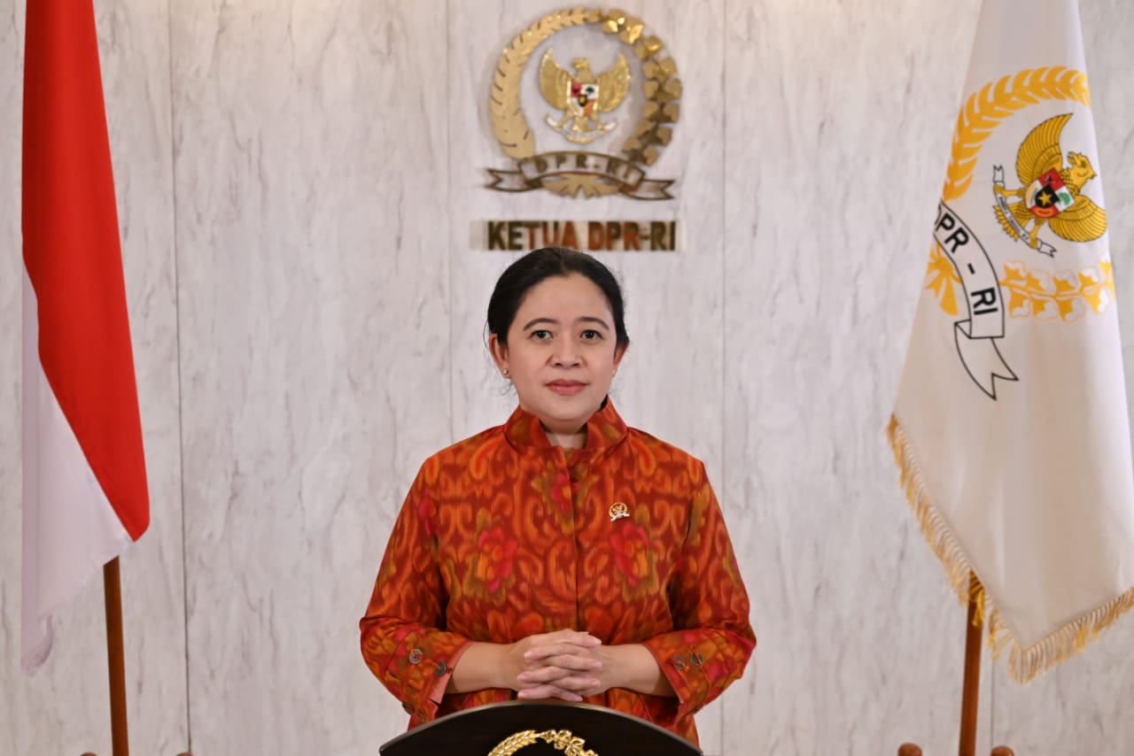 Ketua DPR RI, puan maharani saat memberikan keterangan. (Foto: PMJ News/Istimewa).