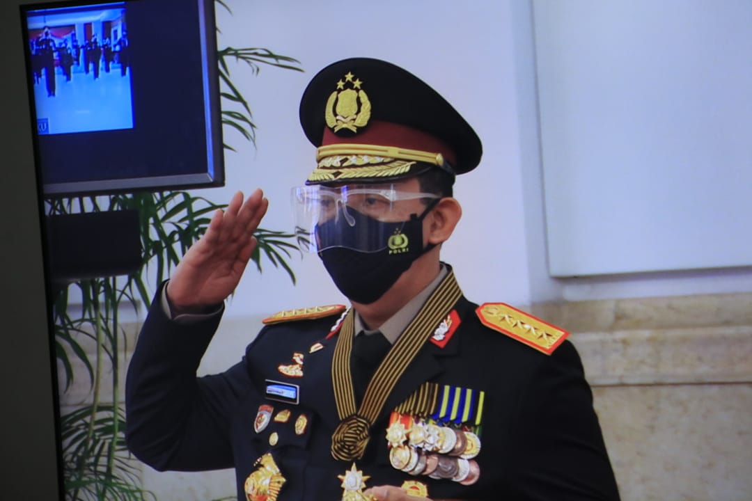 Kapolri Jenderal Pol Listyo Sigit Prabowo. (Foto: PMJ News/ Muslim). 