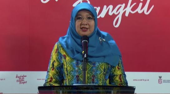 Juru Bicara Vaksinasi Covid-19 dari Kementerian Kesehatan, Siti Nadia Tarmizi. (Foto: PMJ News/Dok Net).
