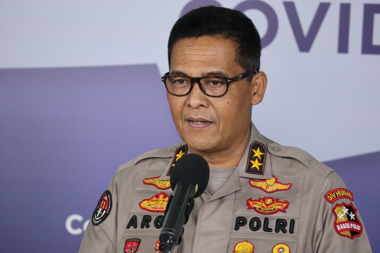 Keterangan Kadiv Humas Polri Irjen Pol Argo Yuwono. (Foto: PMJ News)