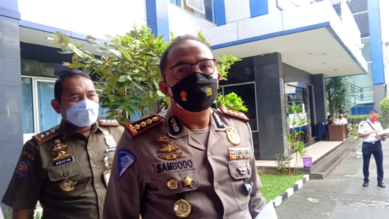 Keterangan Dirlantas Polda Metro Jaya, Kombes Pol Sambodo Purnomo Yogo. (Foto: PMJ News/ Yeni)