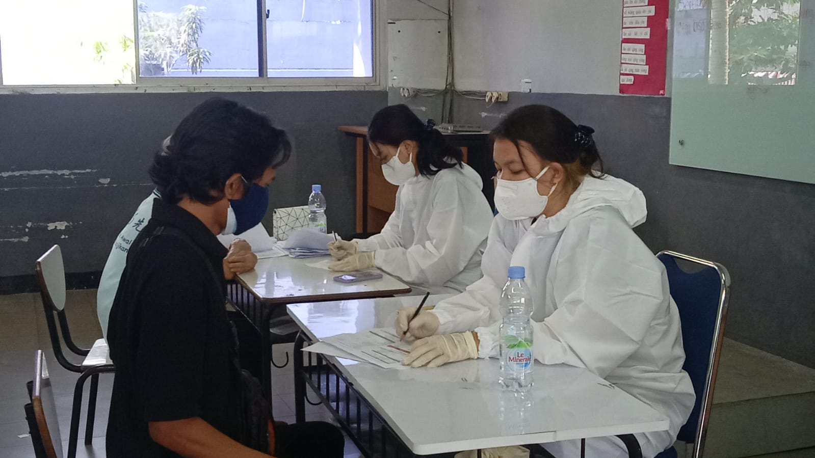 Yayasan Buddha Tzu Chi kembali menggelar vaksinasi massal hasil kerja sama dengan Polri khususnya Polda Metro Jaya. (Foto: PMJ News/ Yeni)