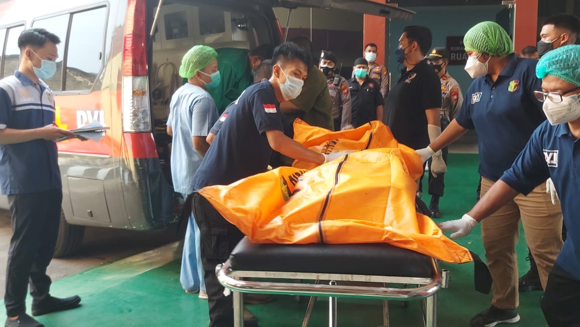 Kantong jenazah korban kebakaran Lapas Tangerang. (Foto: PMJ/Yeni). 