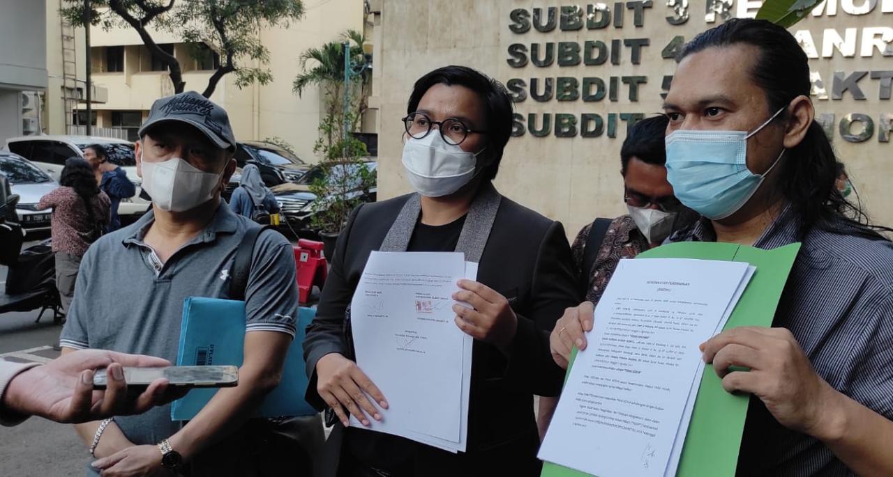 David dan pelapor, Lina Yunita sepakat untuk berdamai usai kuasa hukum mereka bertemu dalam proses klarifikasi di Polda Metro Jaya. (Foto: Dok PMJ/ Yenni)