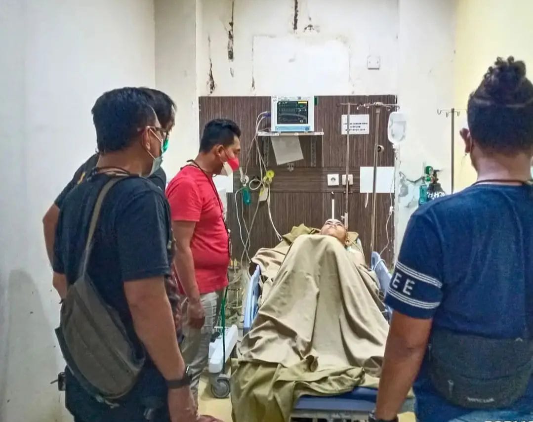 Korban curas yang tengah dirawat. (Foto: PMJ News). 