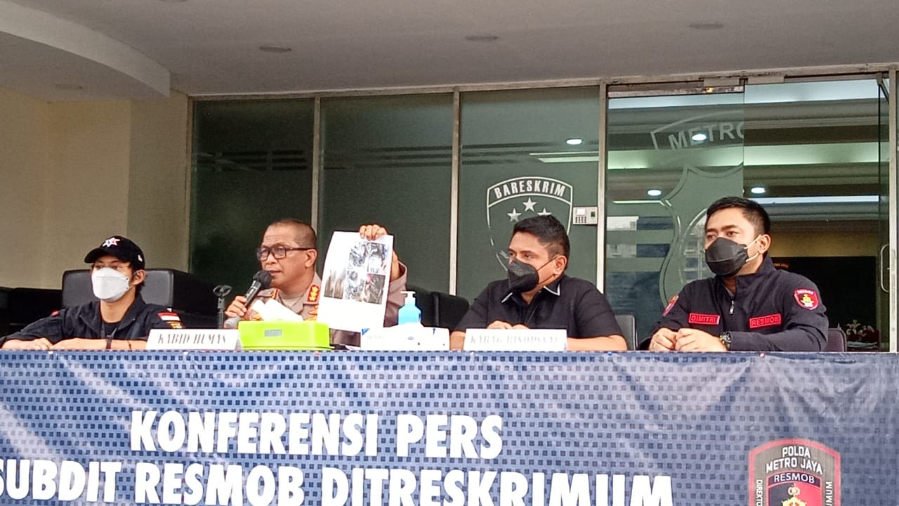 Keterangan Kabid Humas Polda Metro Jaya, Kombes Pol Yusri Yunus. (Foto: PMJ News/ Yeni)