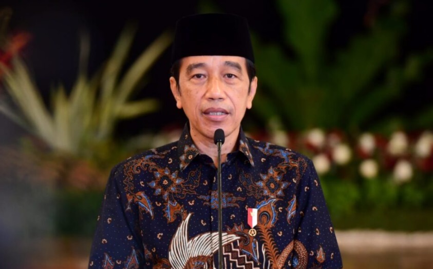 Presiden Jokowi saat memberikan keterngan pers. (Foto: PMJ News/BPMI Setpres).
