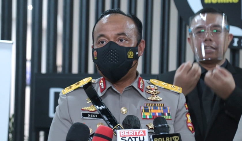 Kepala Divisi Humas Polri, Irjen Pol Dedi Prasetyo saat memberikan keterangan. (Foto: PMJ News).
