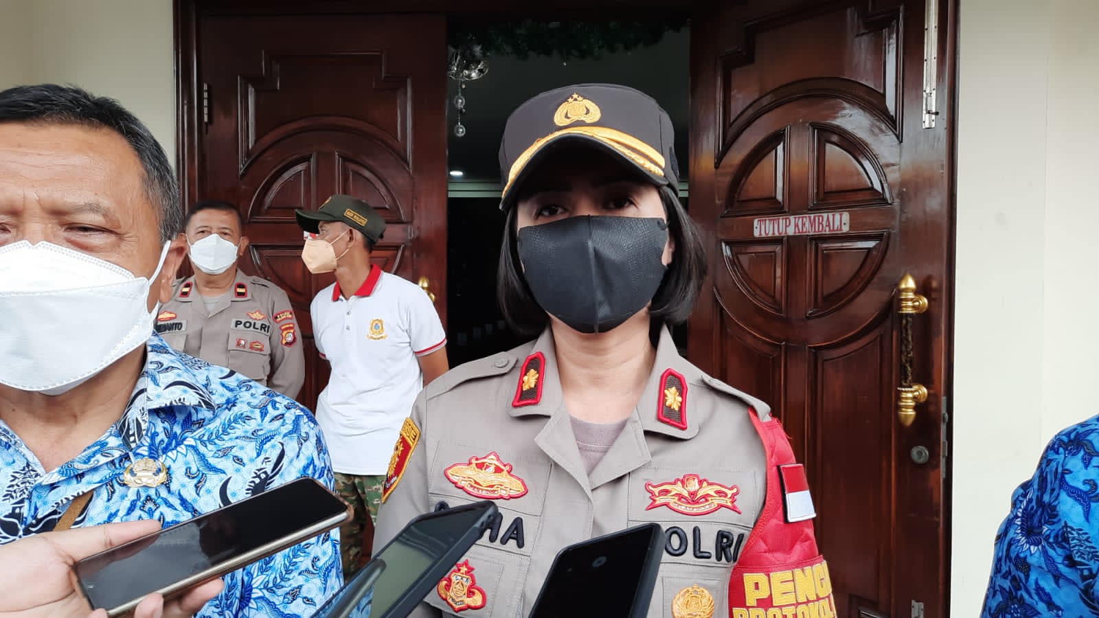 Keterangan Kapolsek Tanjung Duren Kompol Rosana Albertina Labobar. (Foto: PMJ News). 