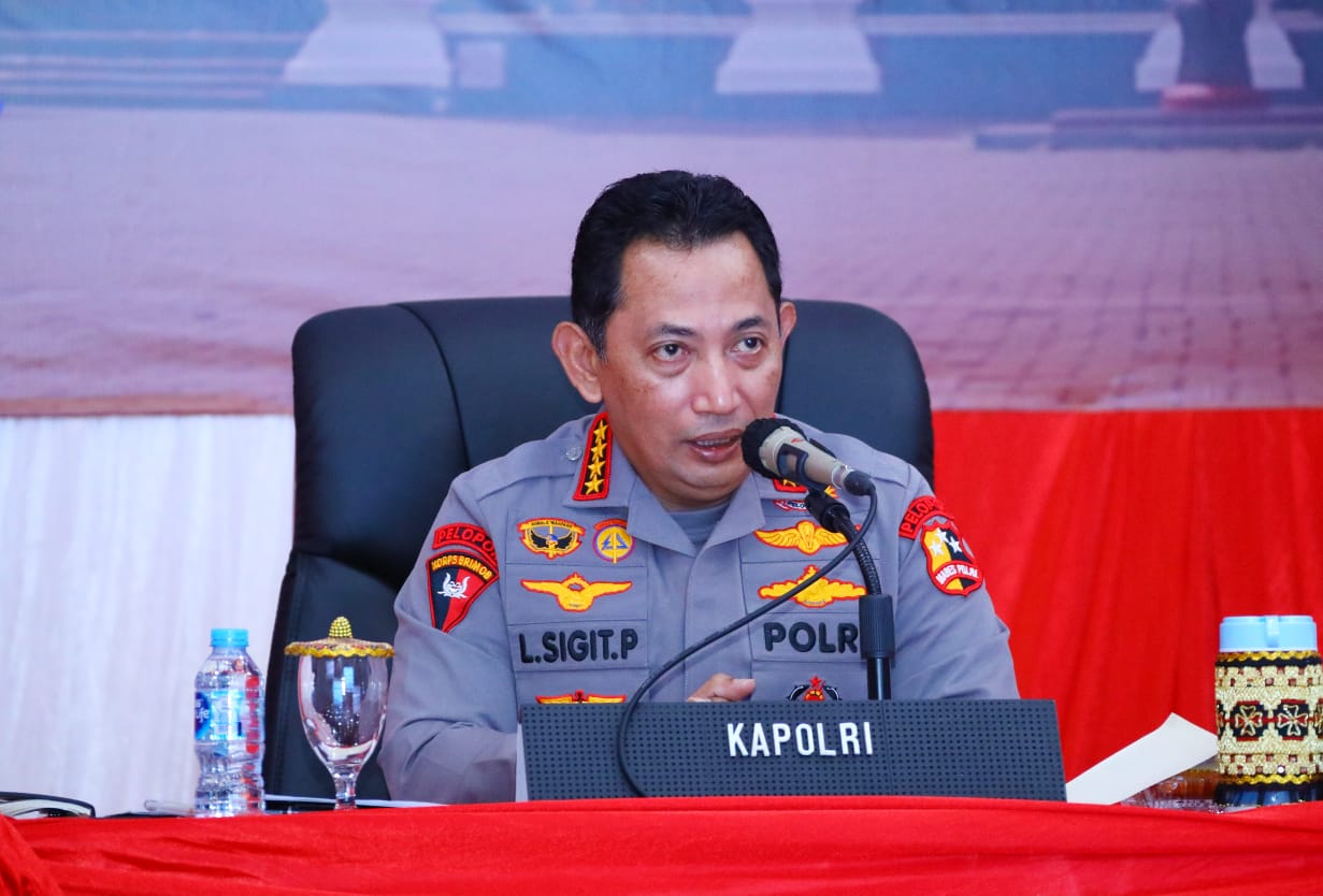 Keterangan Kapolri Jenderal Pol Listyo Sigit Prabowo. (Foto: PMJ News)