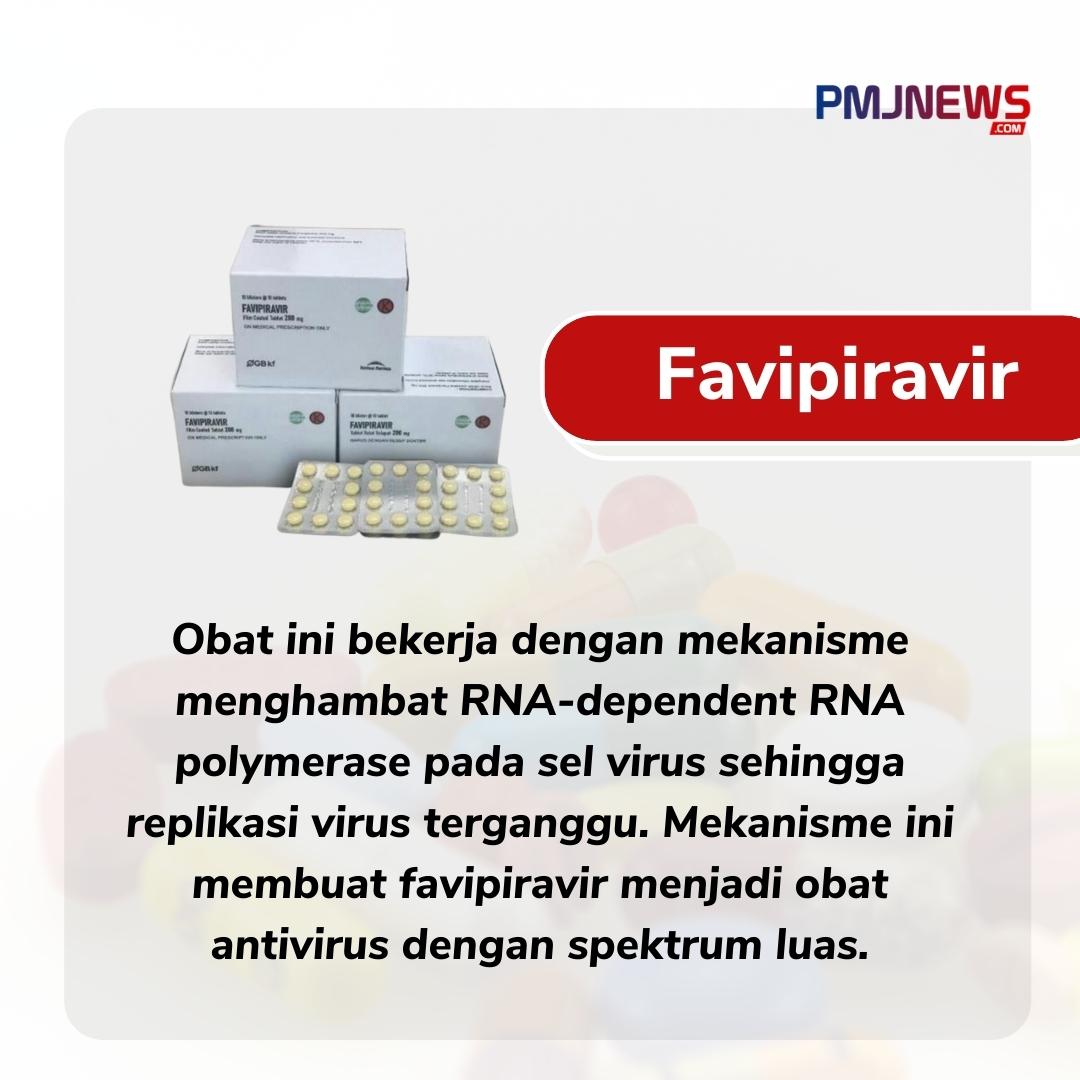 Obat Covid-19 Favipiravir. (Ilustrasi: PMJ News/Nia)