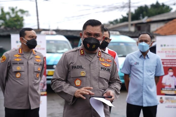 Kapolda Metro Jaya, Irjen Pol Fadil Imran beri keterangan. (Foto: PMJ News/Istimewa)