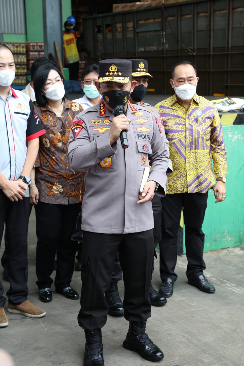 Keterangan Kapolri Jenderal Pol Listyo Sigit Prabowo. (Foto: PMJ News). 