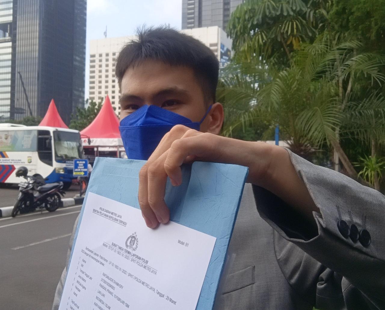 Kuasa hukum pelapor, Charlie Wijaya. (Foto: PMJ News/ Yeni)