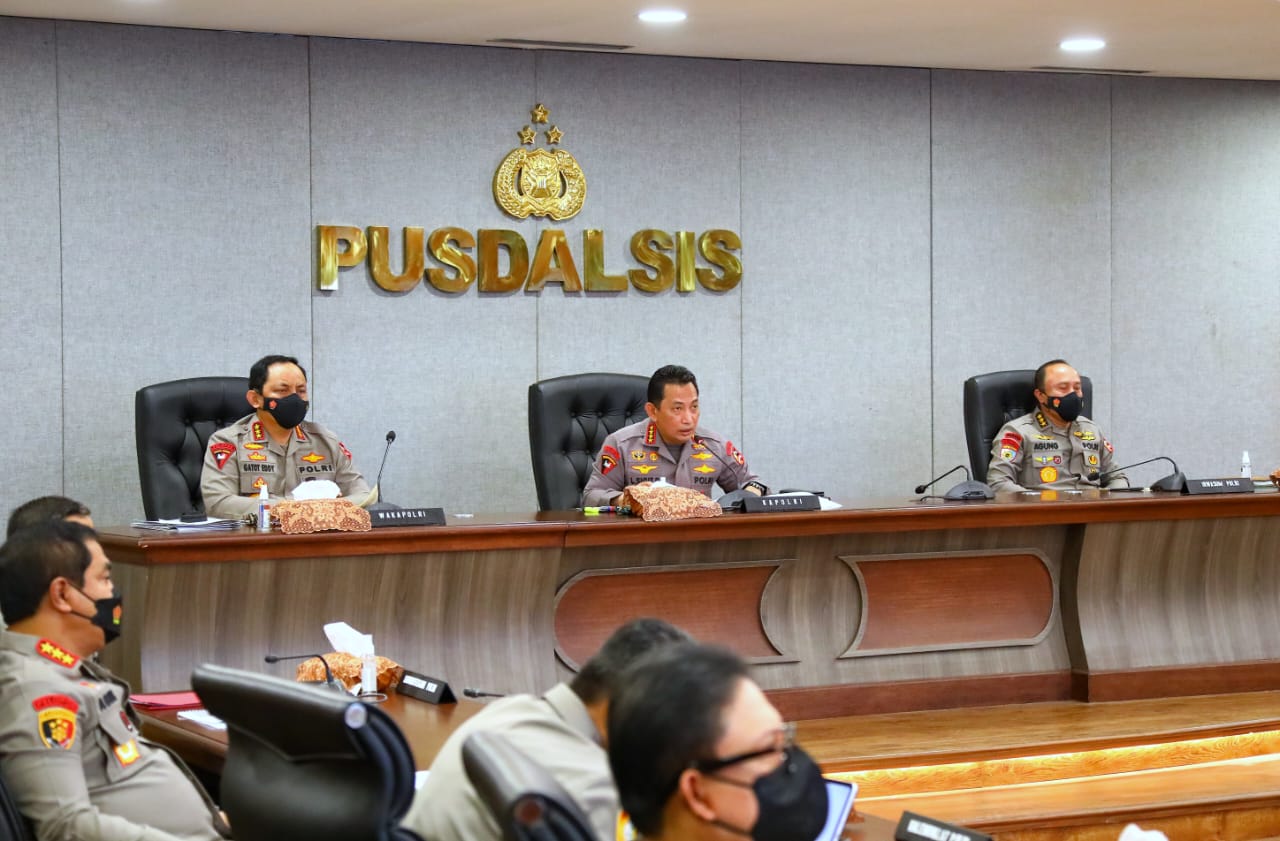 Kapolri Jenderal Pol Listyo Sigit Prabowo. (Foto: PMJ News)