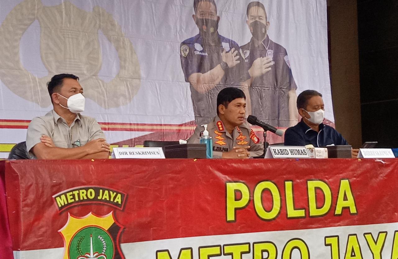 Keterangan Kabid Humas Polda Metro Jaya Kombes Pol Endra Zulpan. (Foto: PMJ News/ Yeni)