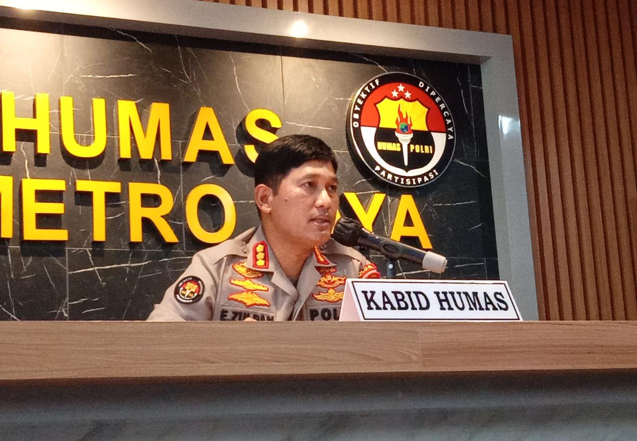 Keterangan Kabid Humas Polda Metro Jaya Kombes Pol Endra Zulpan. (Foto: PMJ News). 