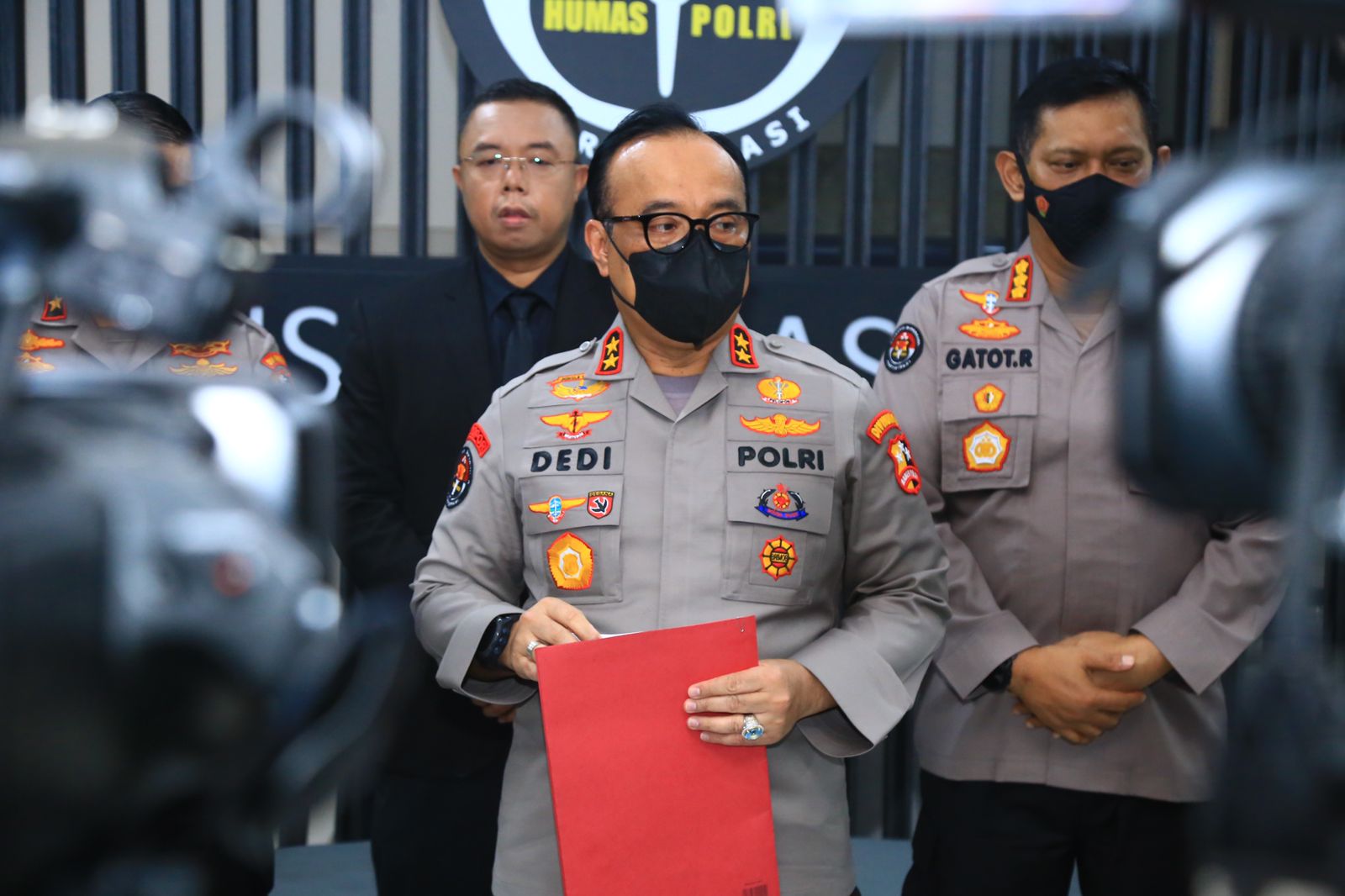 Keterangan Kepala Divisi Humas Polri Irjen Pol Dedi Prasetyo. (Foto: PMJ News)