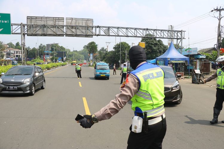 Polisi akan memberlakukan ganjil genap di jalur Puncak Bogor. (Foto: PMJ News/Dok Net)