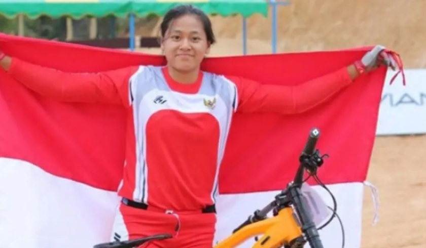 Atlet sepeda Indonesia Tiara Prastika Andini. (Foto: PMJ News/Instagram)