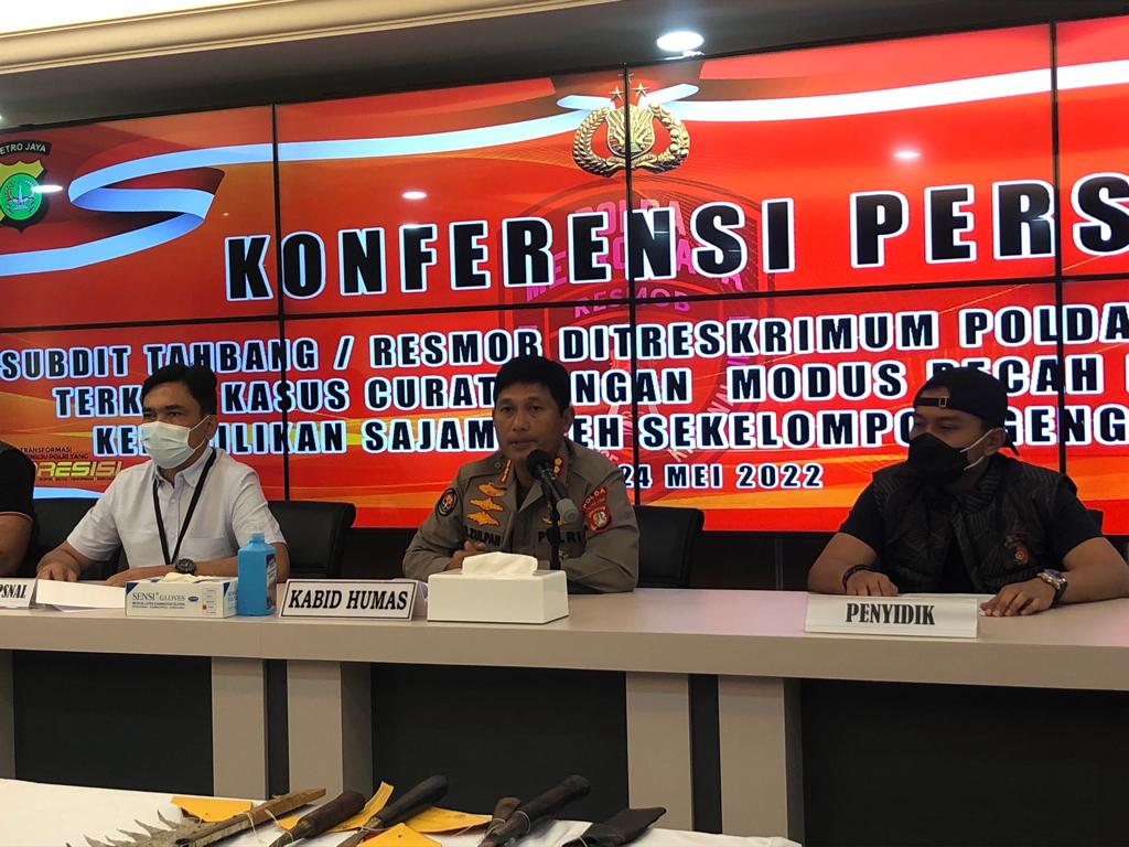 Keterangan Kabid Humas Polda Metro Jaya, Kombes Pol Endra Zulpan. (Foto: PMJ News)