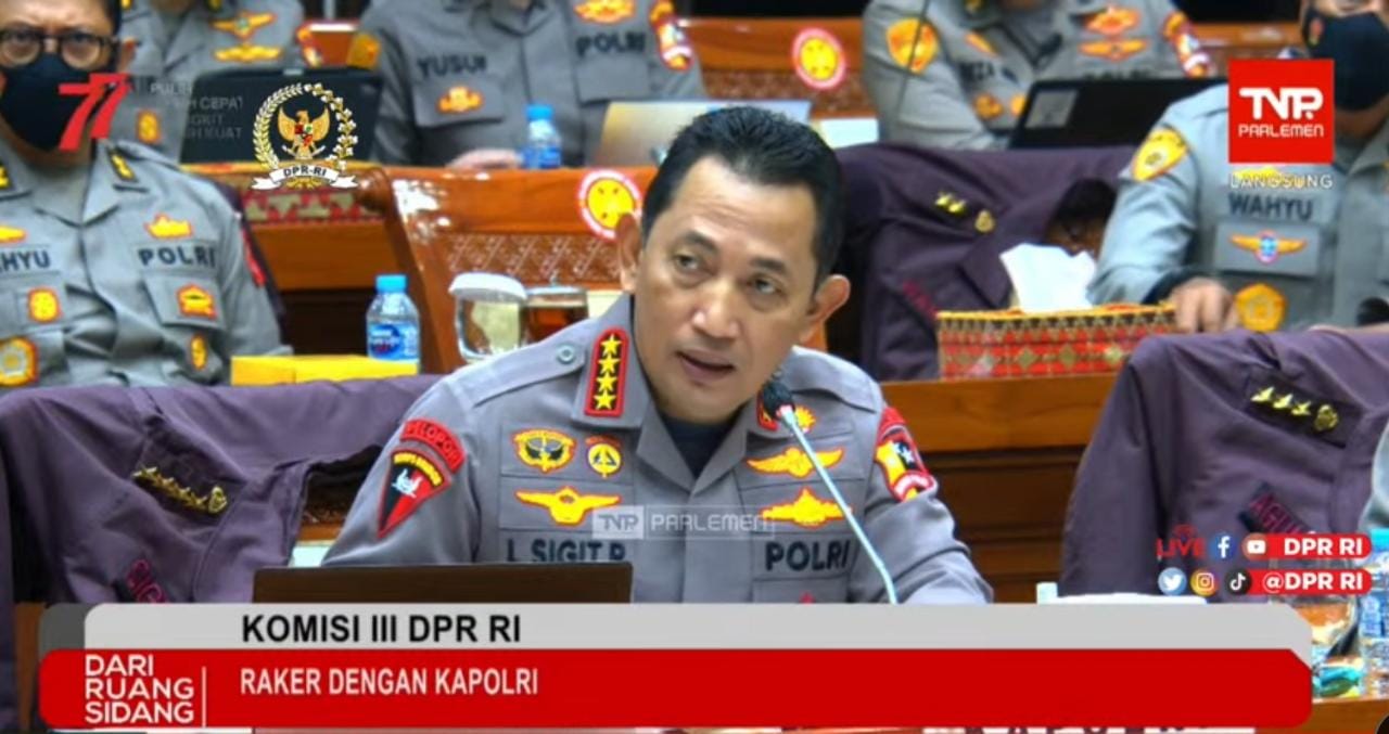 Kapolri Jenderal Polisi Listyo Sigit Prabowo. (Foto: Istimewa)