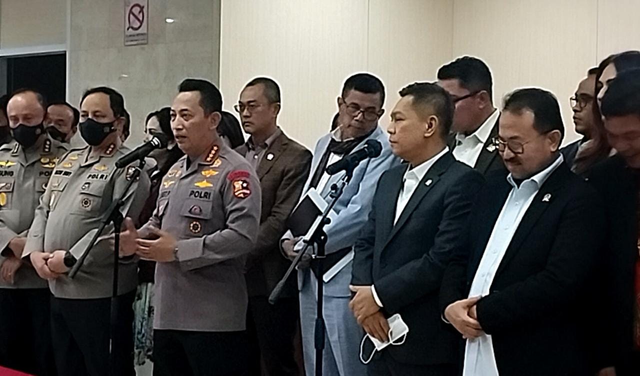 Keterangan Kapolri Jenderal Listyo Sigit Prabowo. (Foto: PMJ News)