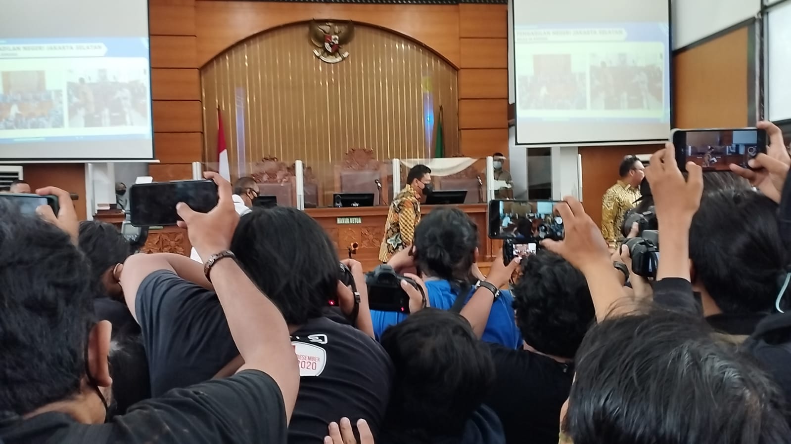 Tersangka Ferdy Sambo Cs akan duduk di kursi terdakwa. (Foto: PMJ/Fajar). 