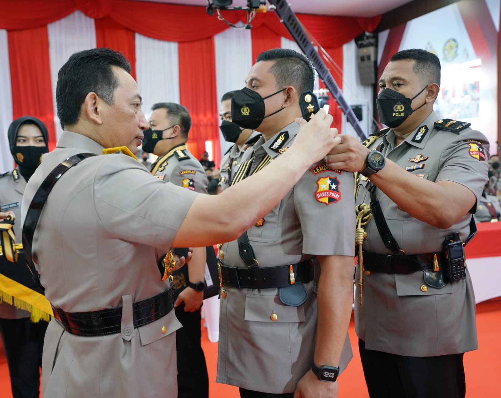 Kapolri Jenderal Pol Listyo Sigit Prabowo menghadiri penutupan pendidikan Sespimti Dikreg ke-31. (Foto: PMJ News)