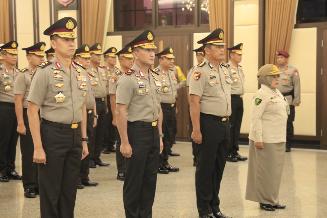 Upacara Korps Raport atau kenaikan pangkat. (Foto: PMJ News/ Fjr)