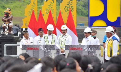 Jokowi Resmikan Bendungan Danu Kerthi Dan Penataan Kawasan Mangrove Tahura